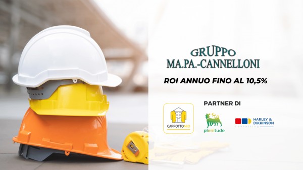 Campagna equity crowdfunding Gruppo Ma.Pa. Cannelloni Costruzioni TRANCHE 2